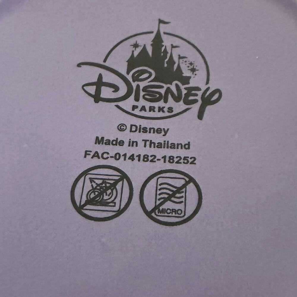 Disney The Little Mermaid Ariel Dinglehopper Ceramic Purple Coffee Mug Cup Vase - Picture 5 of 5
